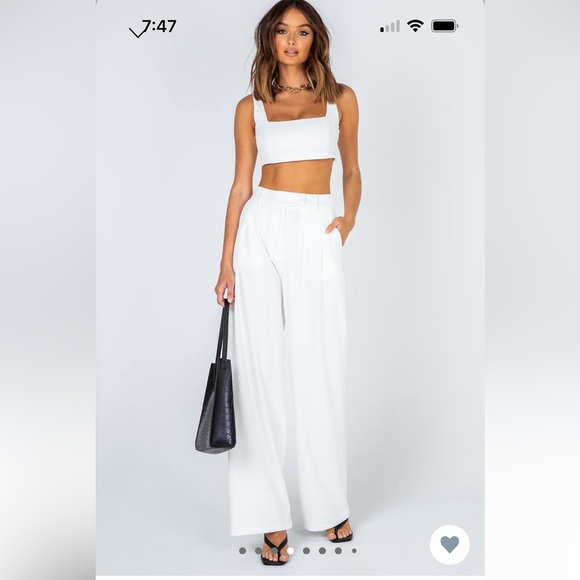 Princess polly Huxley pant petite size 2 - Picture 2 of 5